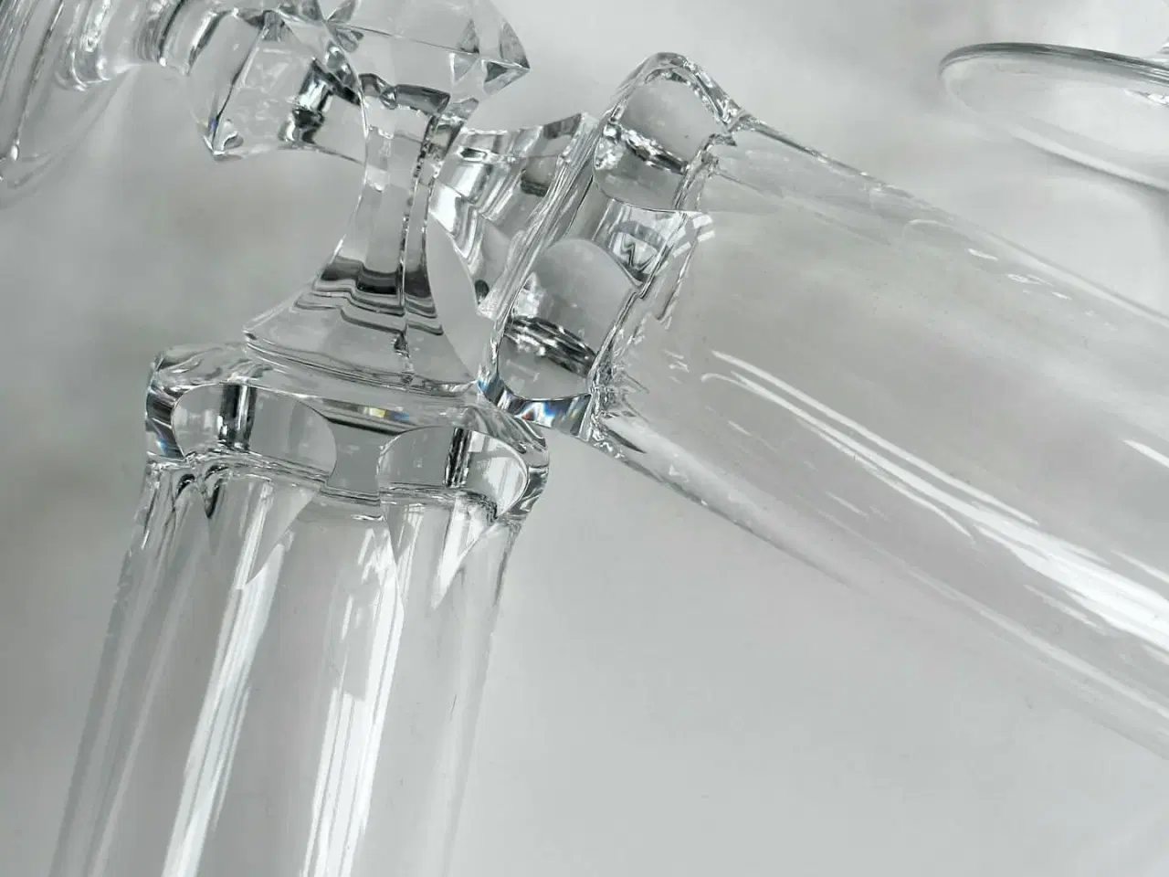 Billede 5 - Champagnefløjter af krystal, 6 stk samlet