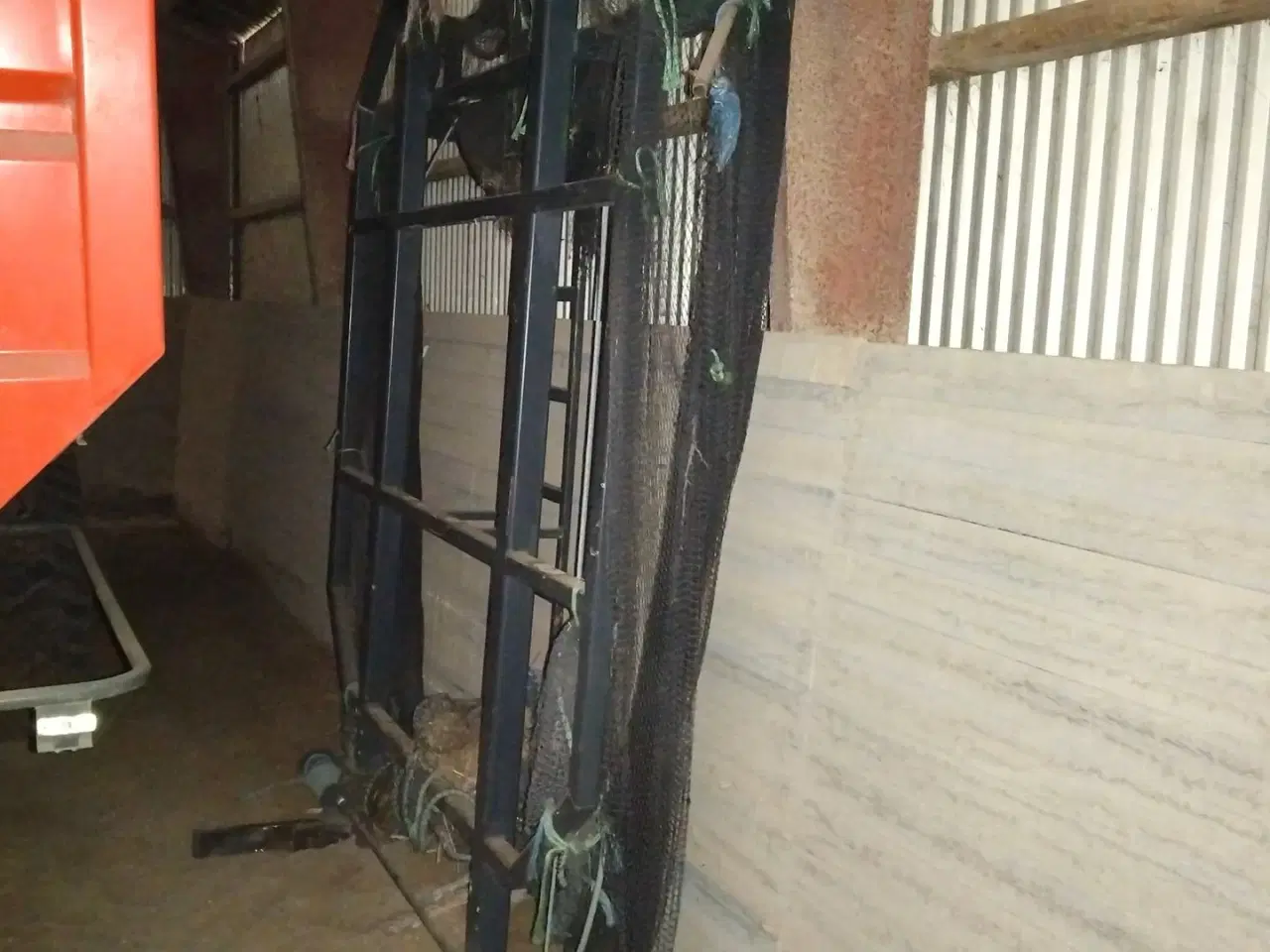 Billede 1 - - - - Netramme til halmvogn