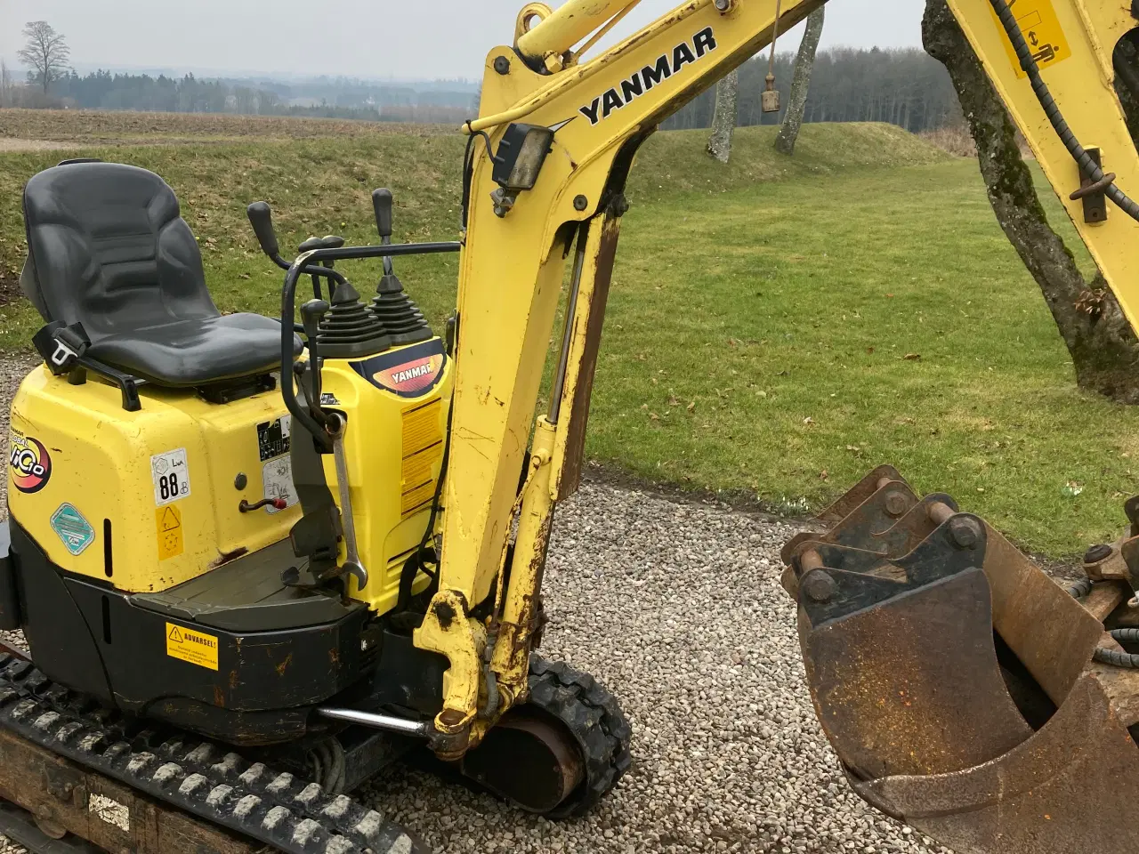 Billede 3 - Velholdt yanmar minigraver