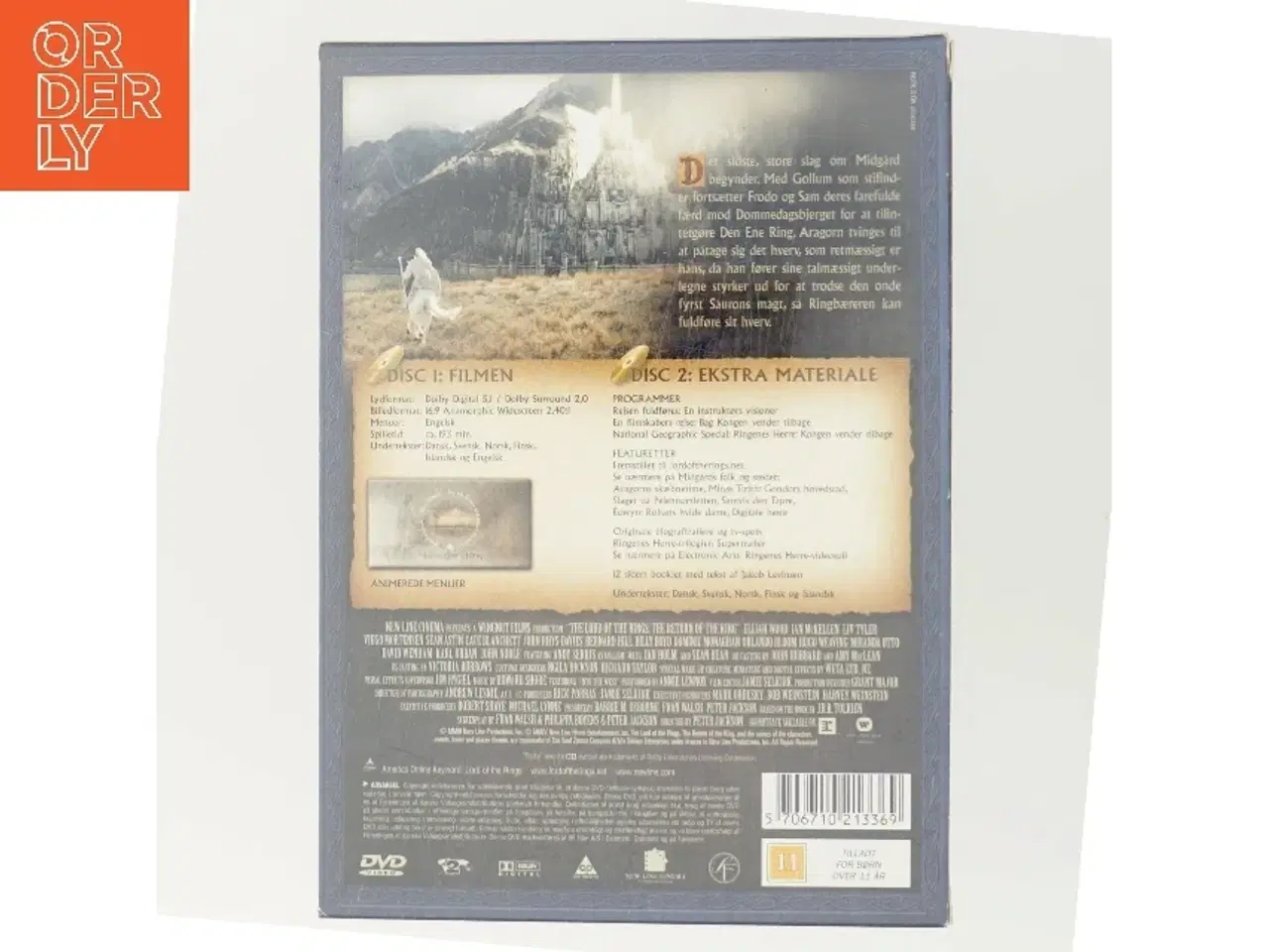 Billede 3 - Kongen Vender Tilbage med Elijah Wood (DVD)