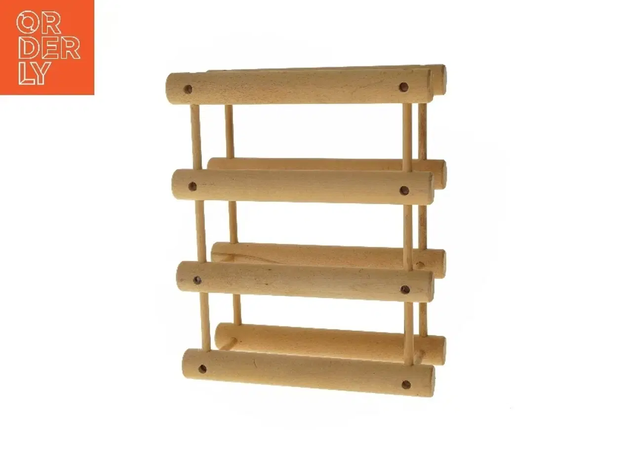 Billede 3 - Træ vinholder (str. 35x13,5x28 cm)