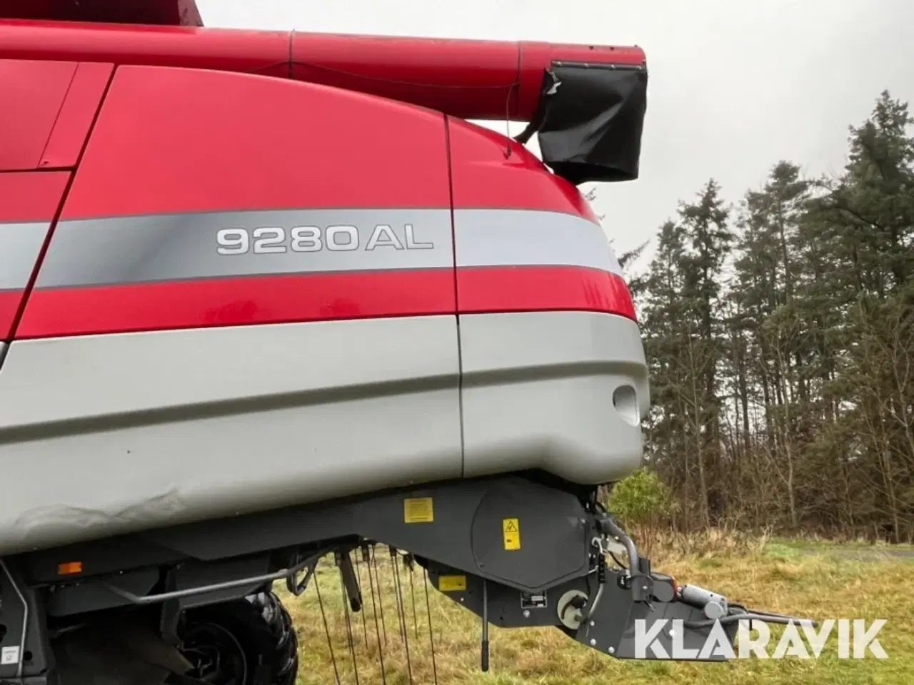 Billede 8 - Mejetærsker Massey Ferguson med 30 fods skærebord