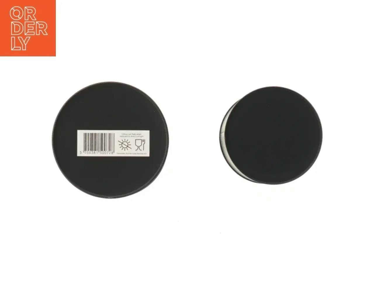 Billede 4 - Sorte dåser med låg (str. Ø 10 og 11,5 cm længde 12,5 og 18 cm)