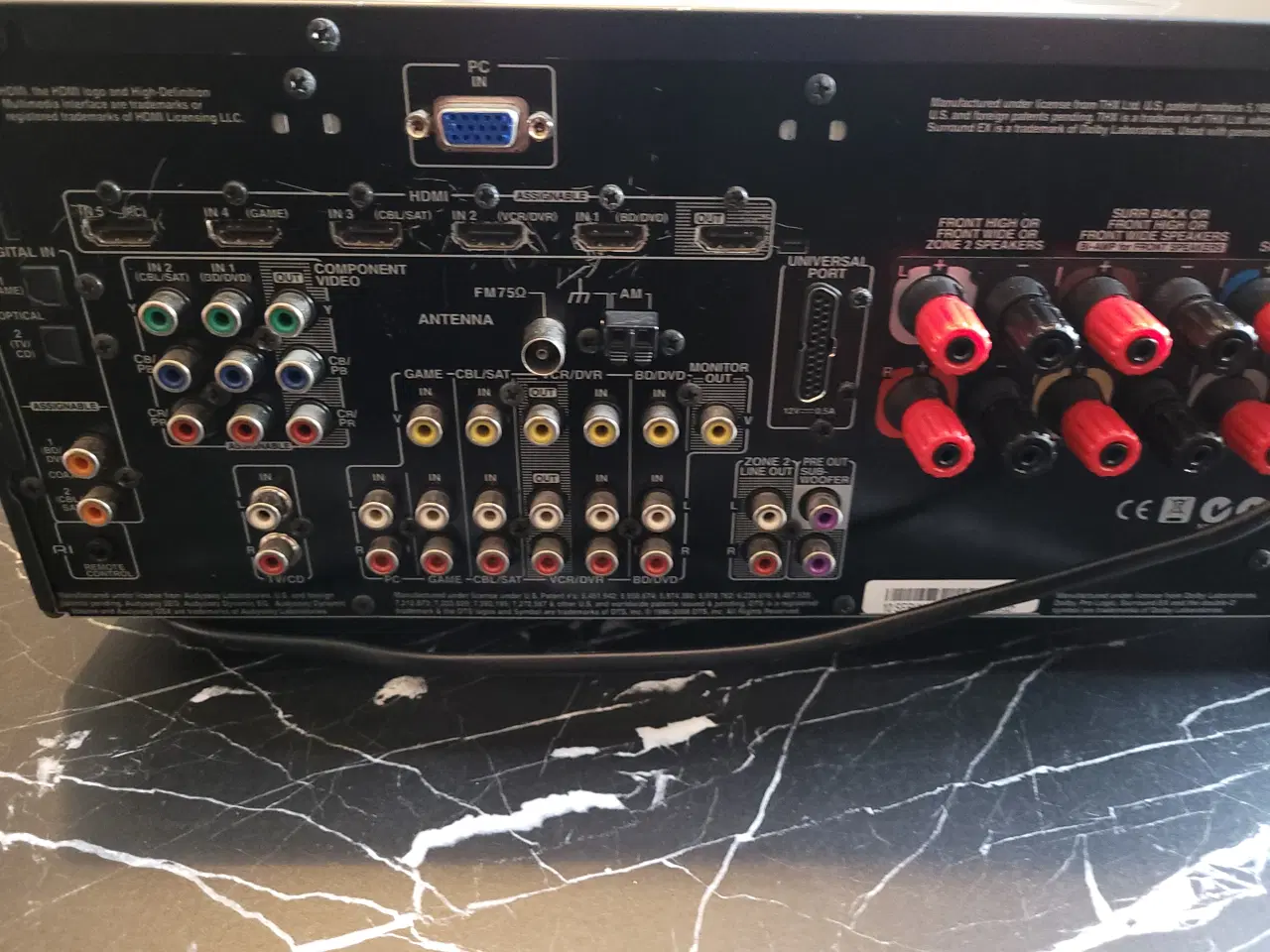 Billede 8 - Onkyo tx sr608 7.2 av receiver surround 