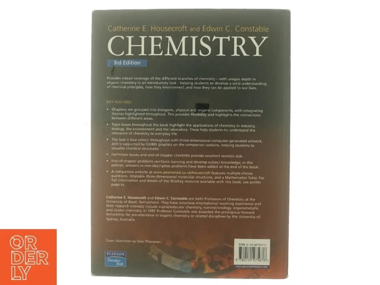 Billede 3 - Chemistry : an introduction to organic, inorganic, and physical chemistry af Catherine E. Housecroft (Bog)