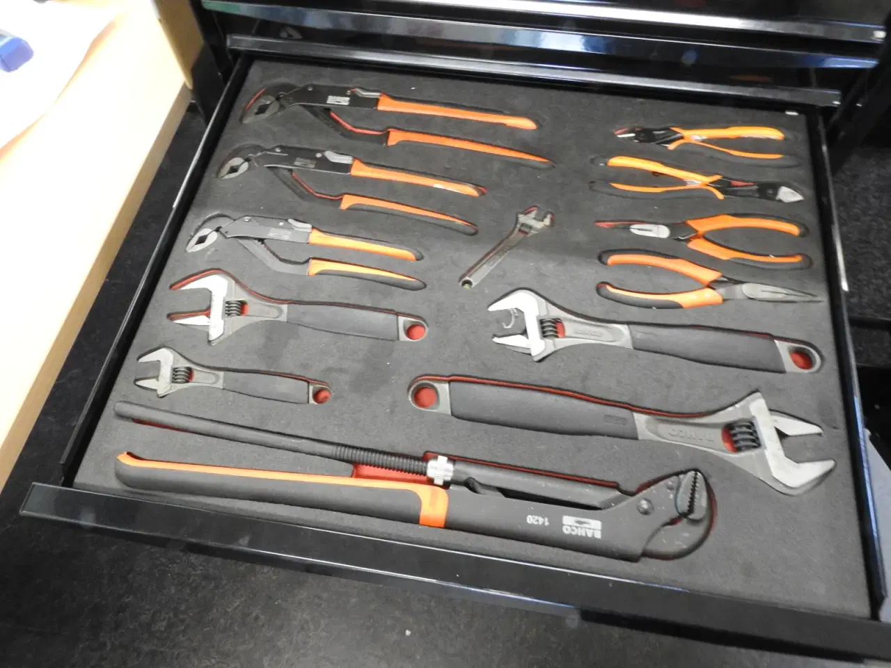 Billede 4 - Værktøjsvogn med komplet indhold, Bacho