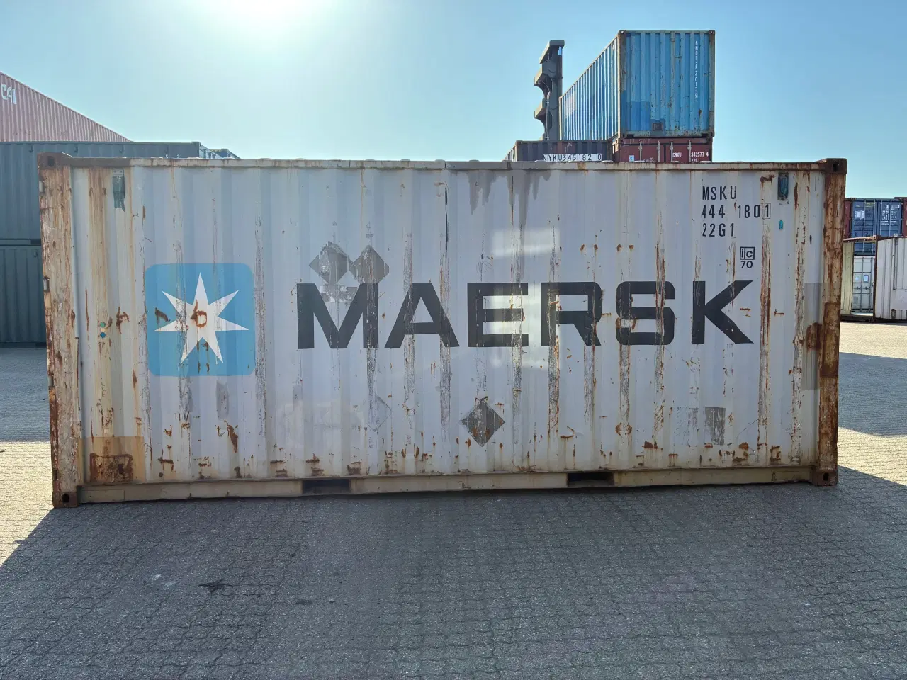 Billede 3 - 20 fods Container- ID: MSKU 380137-5