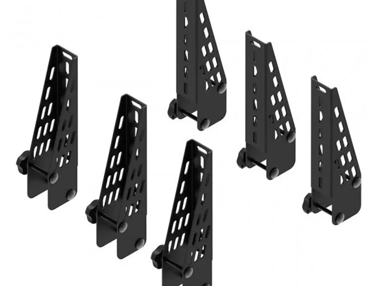 Billede 1 - Laststop sæt 18 cm til 35X35 Stålbøjler - 6 stk.