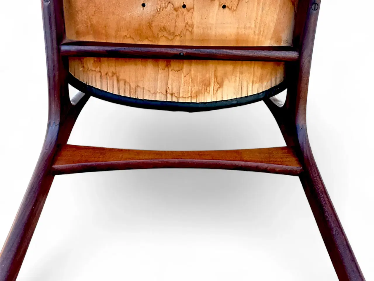 Billede 12 - Et par - Vintage spisebordsstole i massiv teak