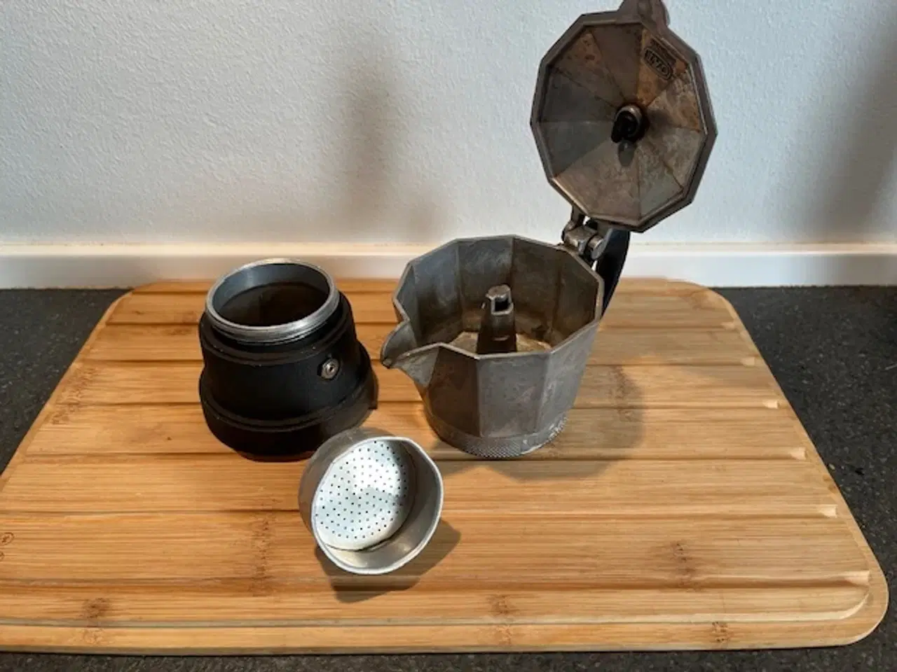 Billede 3 - Klassisk Italiensk Espresso-/Mokkakande – H: 14 cm