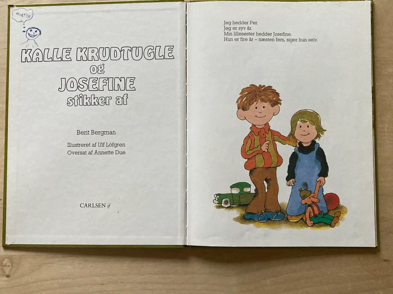 Billede 3 - Børnebogen “Kalle Krudtugle og Josefine stikker af