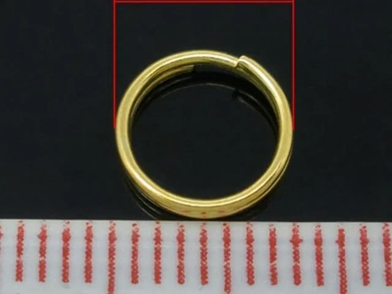 Billede 8 - Dobbeltviklede mikro-nøgleringe til smykker