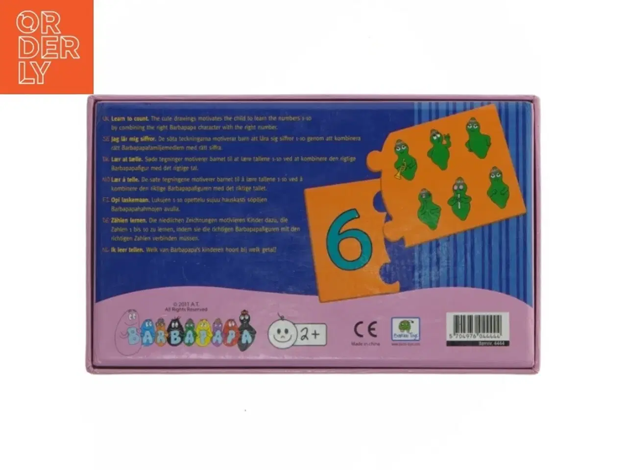 Billede 4 - Børne puslespil fra Barbapapa (str. 10. kort)