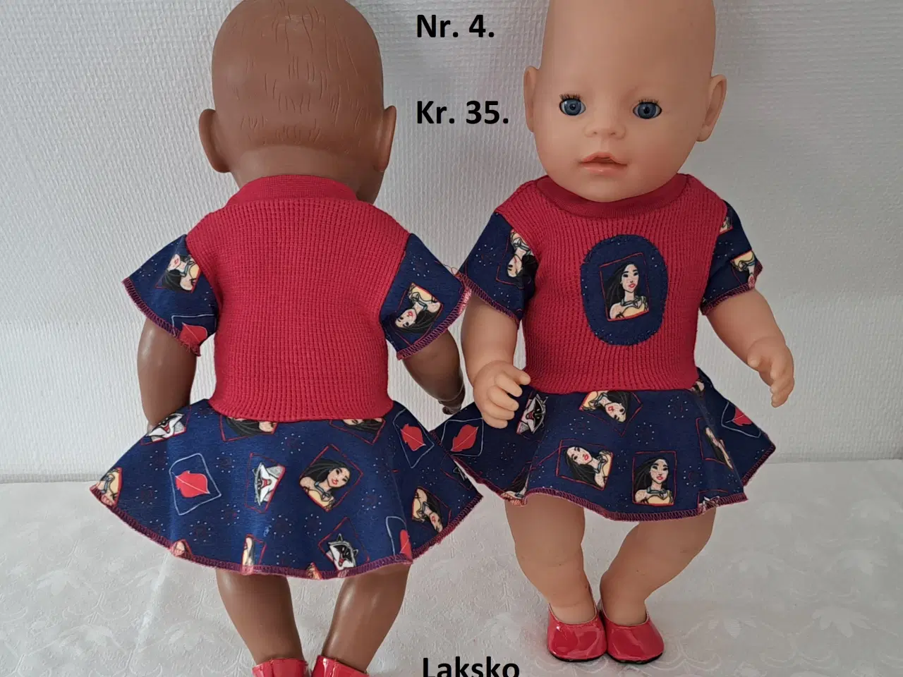 Billede 9 - Babyborn, kjole med Enhjørning, m.fl. bluse m.m.