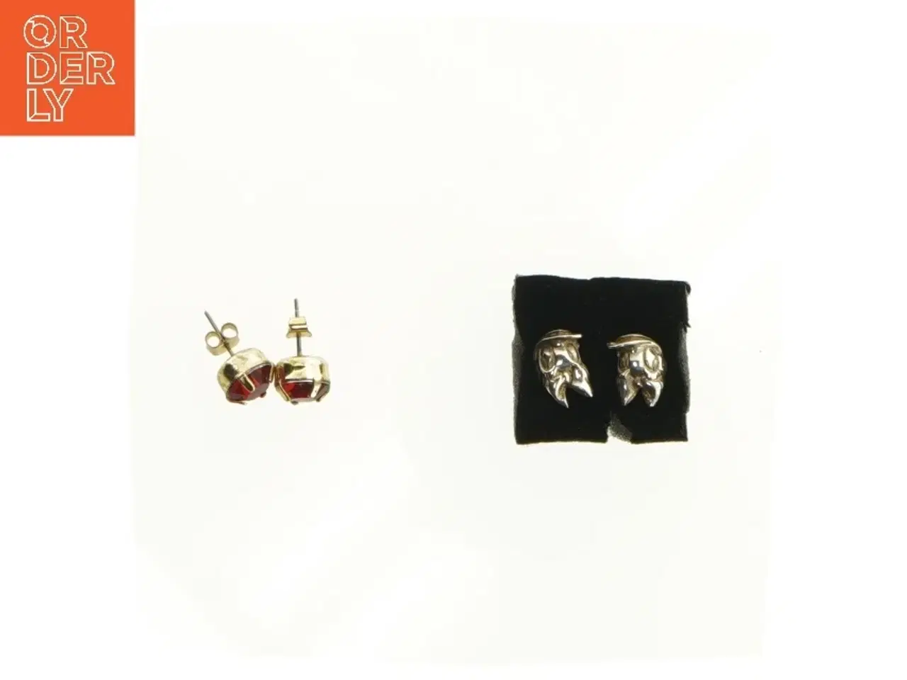 Billede 2 - Øreringe (str. 3 x 3 cm)