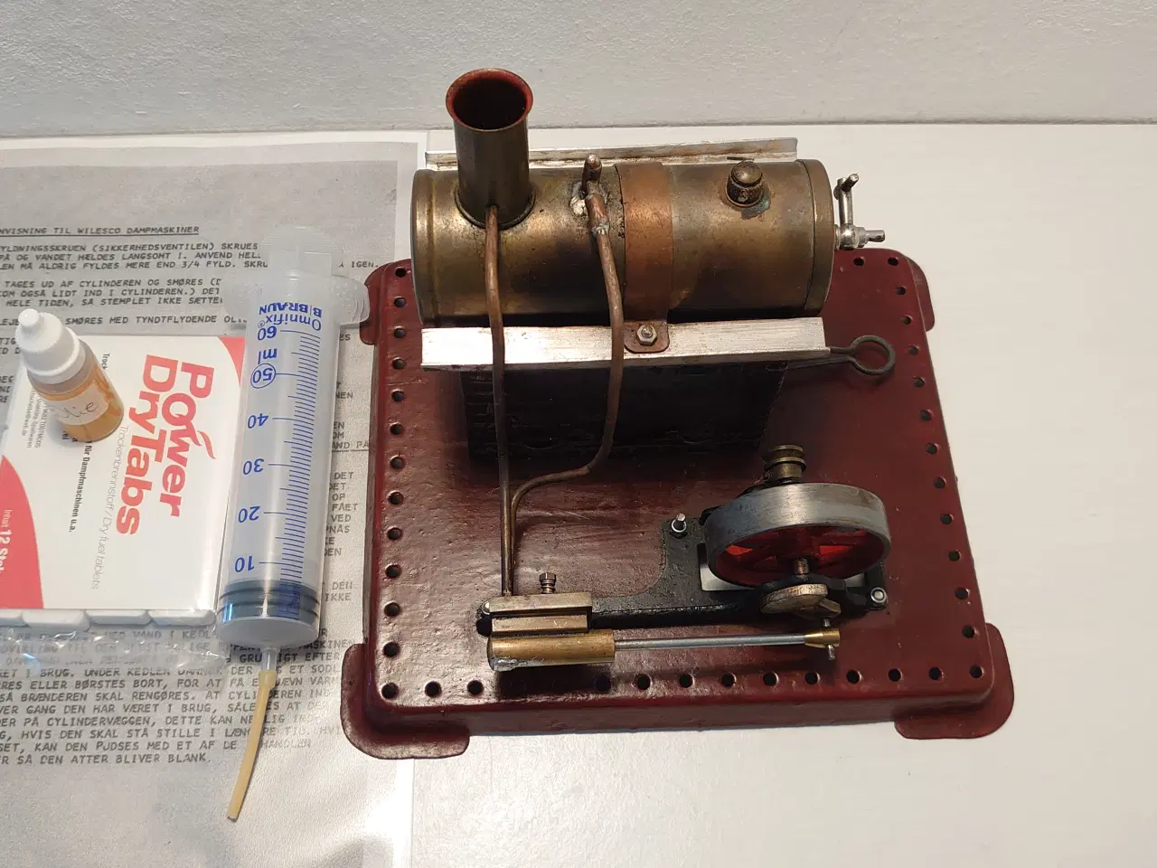 Billede 5 - Mamod dampmaskine Se1A. Afprøvet. 1960-70.U.K.