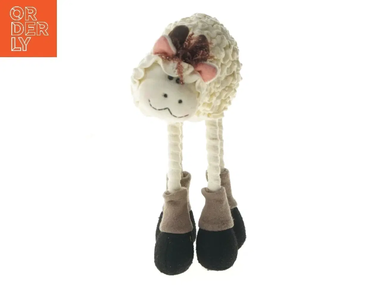 Billede 3 - Blød får figur (str. 24x31 cm)