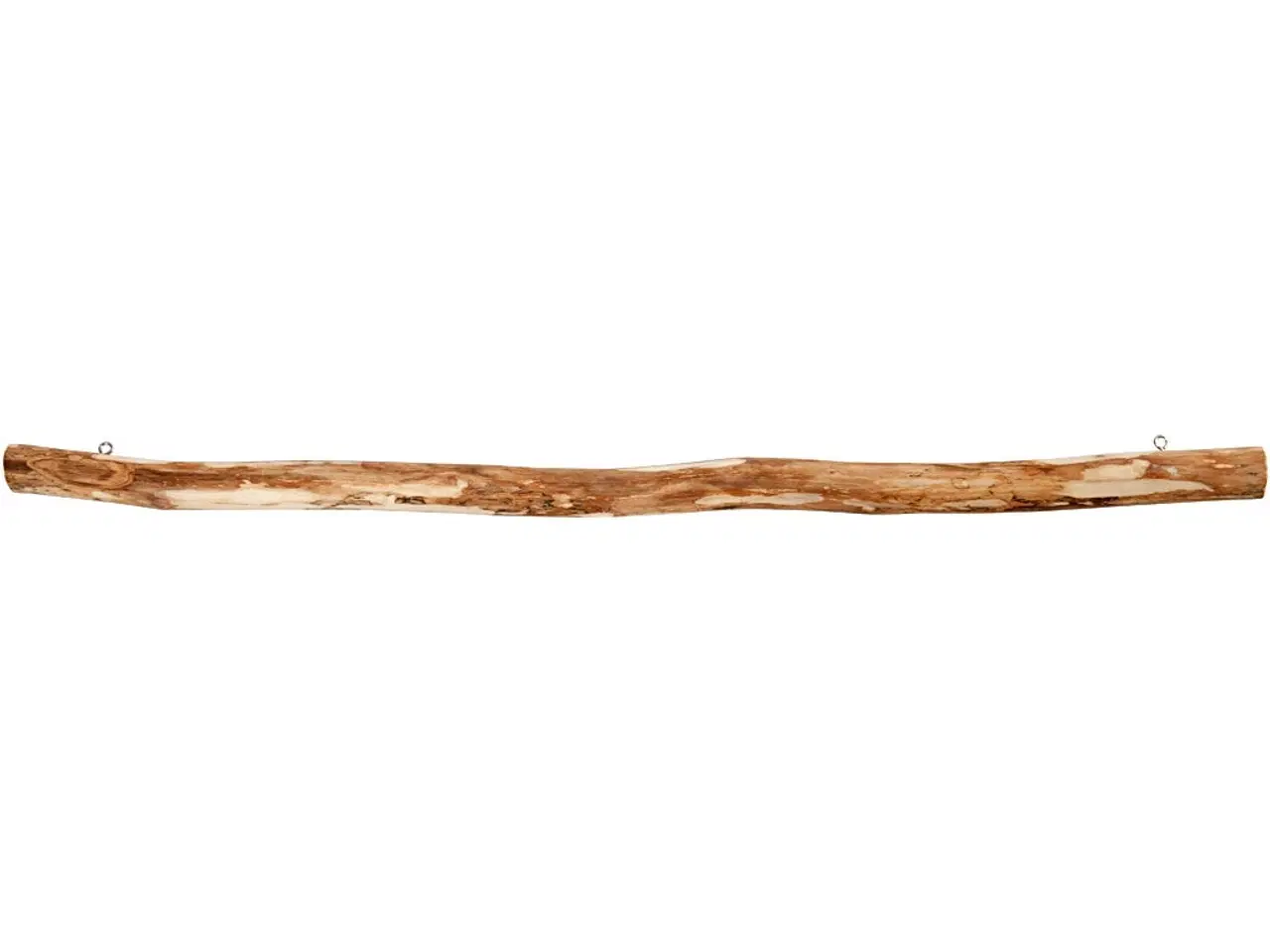 Billede 1 - Afbarkede træpind 40 cm med metaløskner