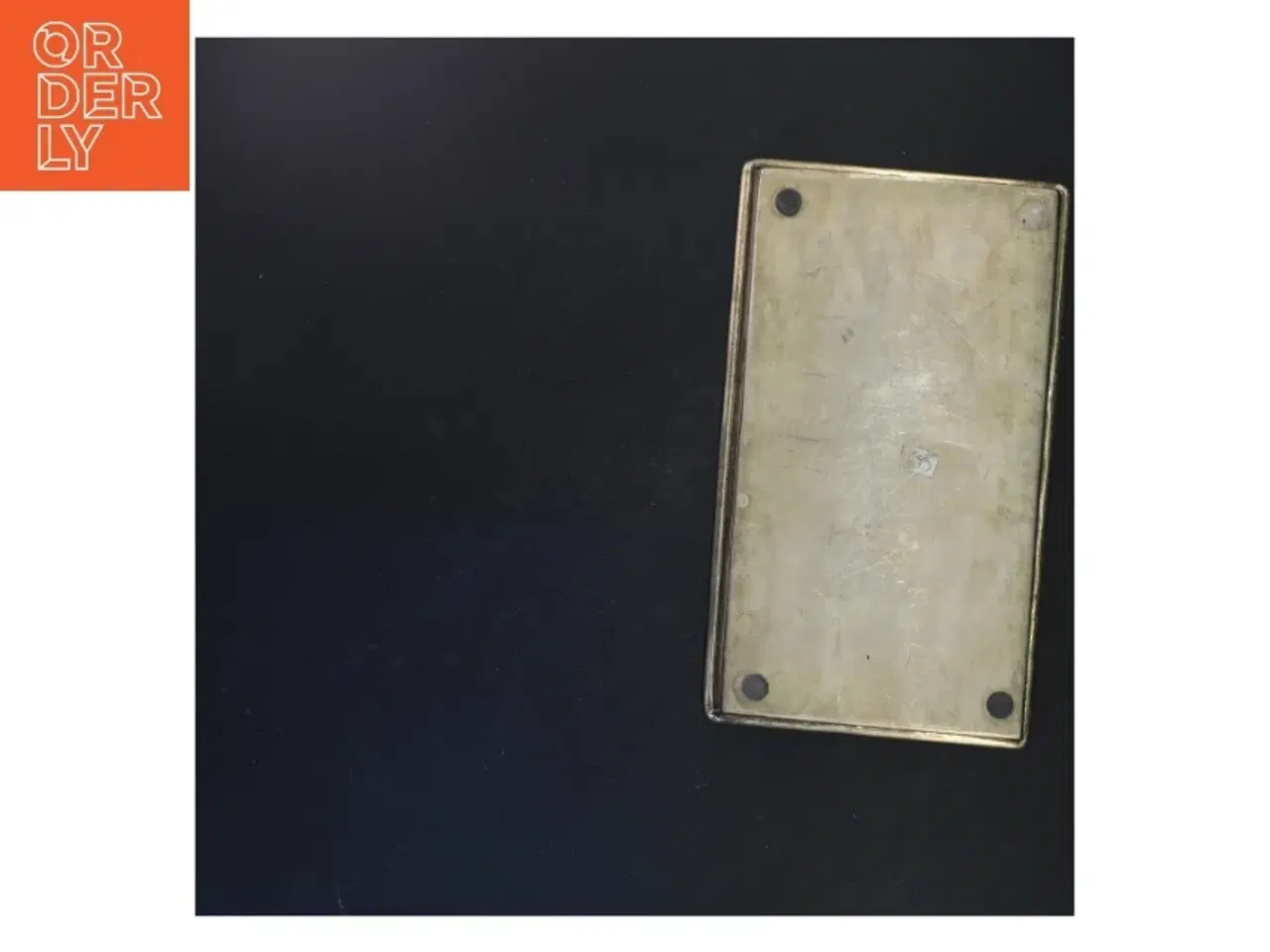 Billede 3 - Metal bakke (str. 27x17x4 cm)