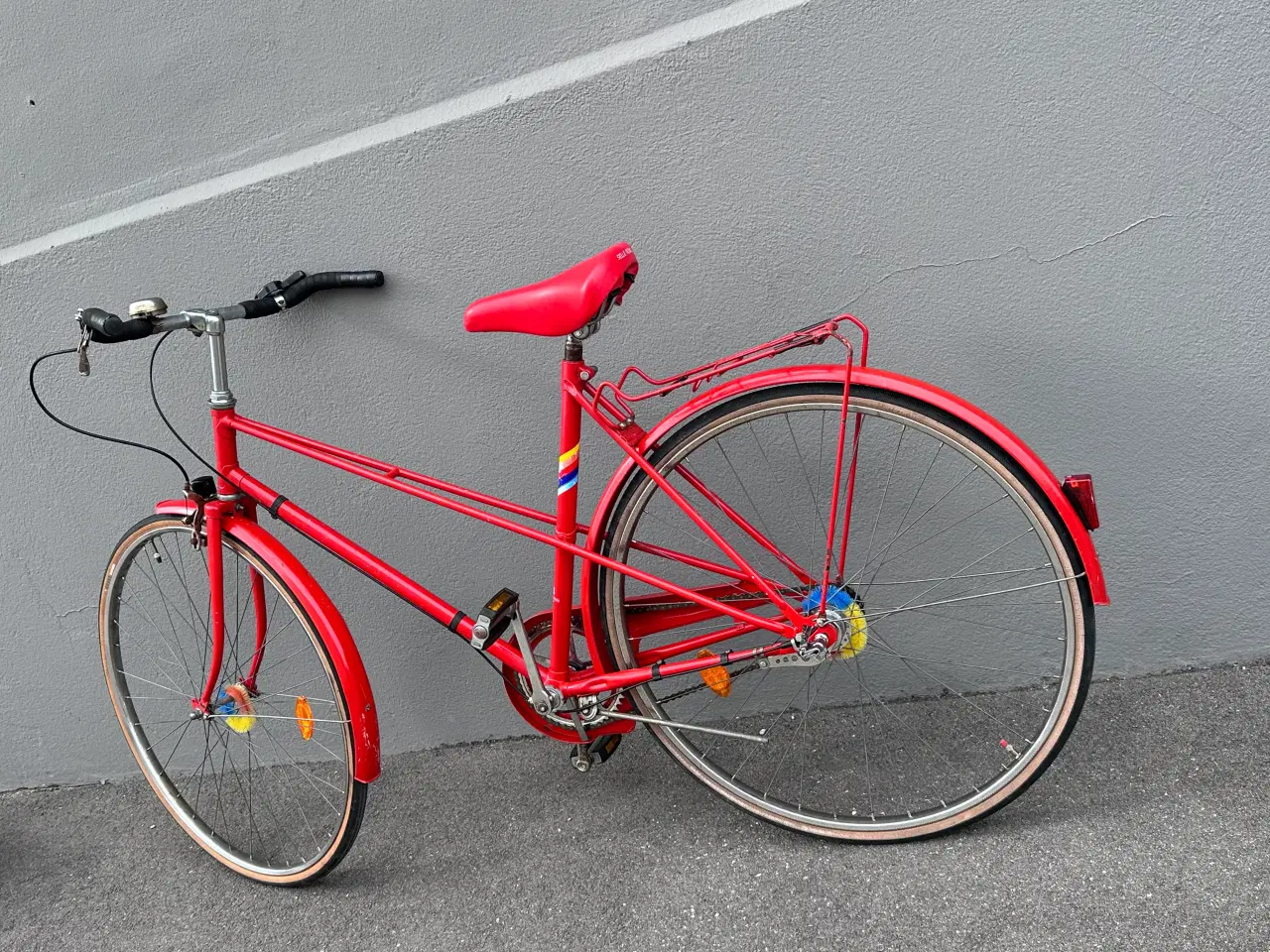 Billede 8 - Rød dansk design dame retrocykel