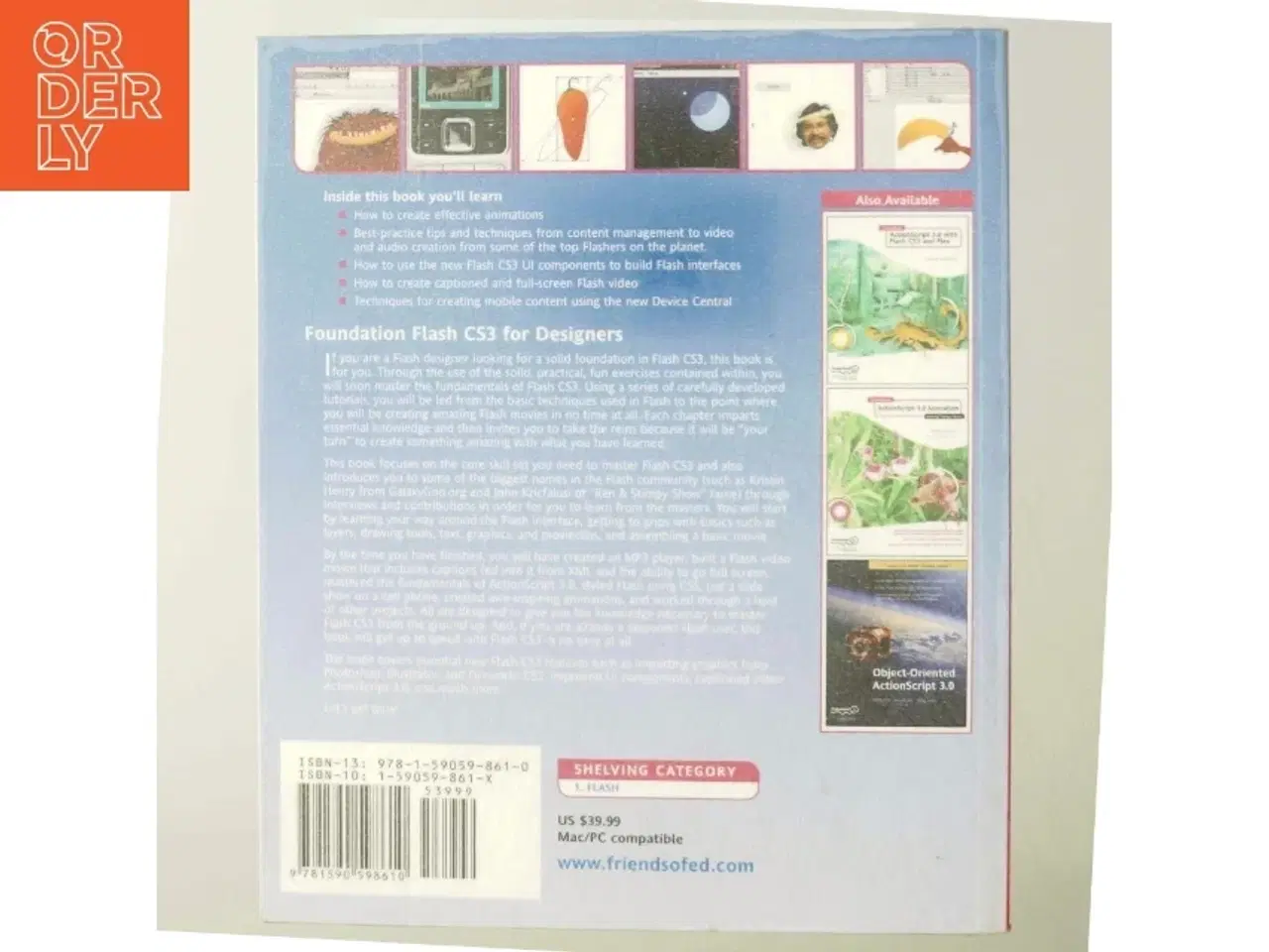 Billede 3 - Foundation Flash CS3 for Designers af David Stiller, Tom Green (Bog)