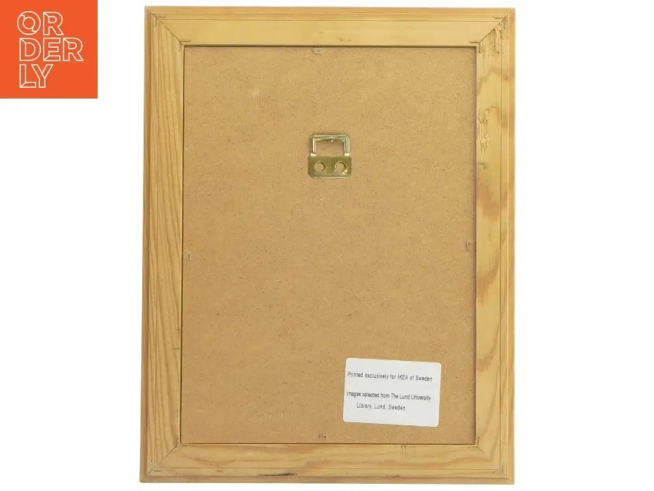 Billede 2 - Billedramme med illustration af snegle fra IKEA (str. 30x23,5 cm)