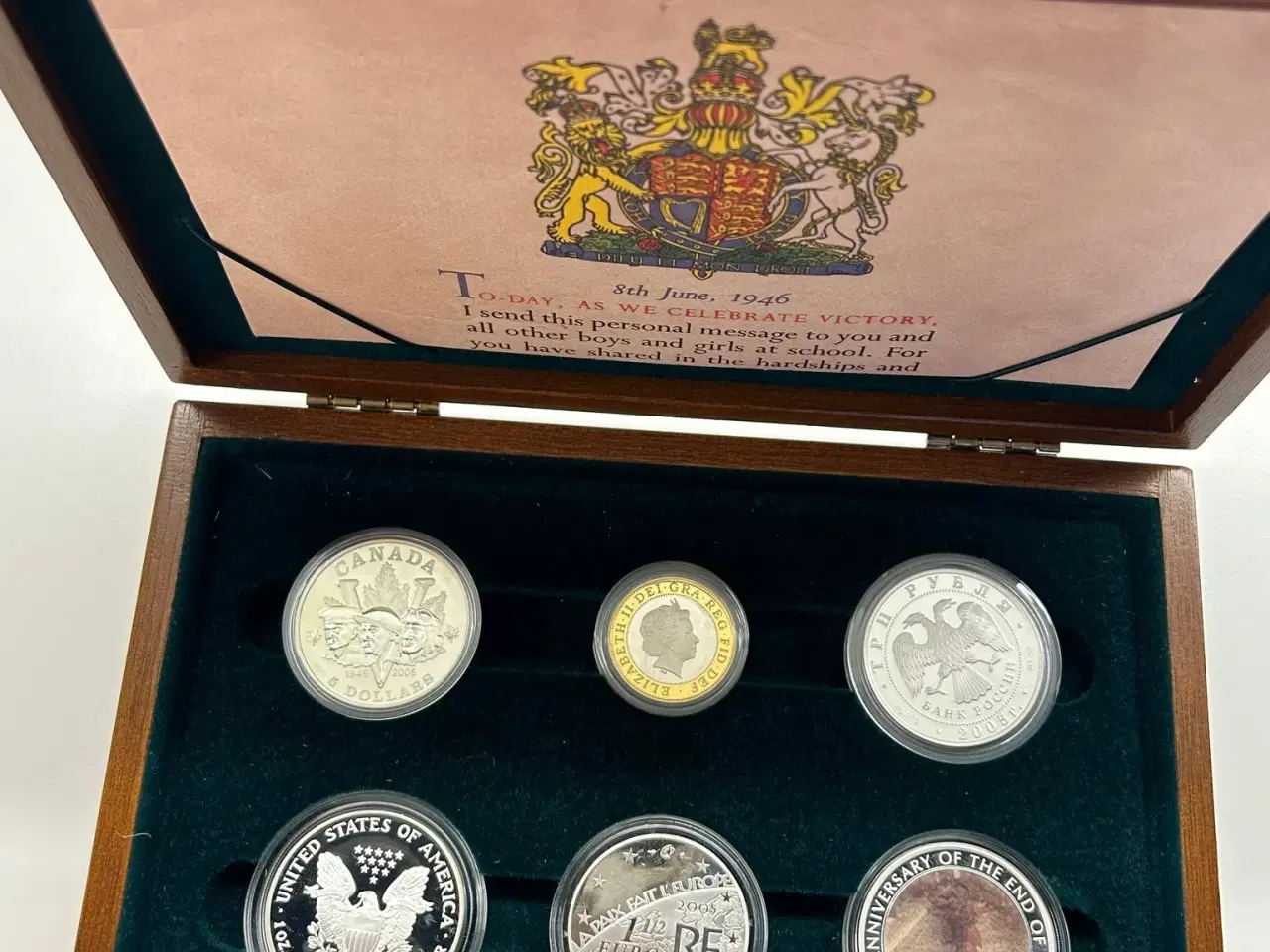 Billede 1 - The Allied Forces Silver Proof Collection