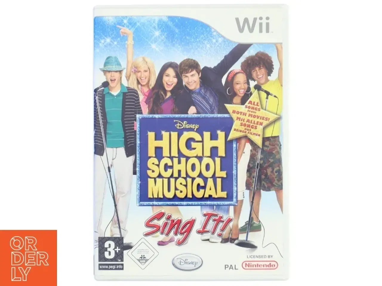 Billede 1 - High School Musical: Sing It! Wii spil fra Disney Interactive Studios