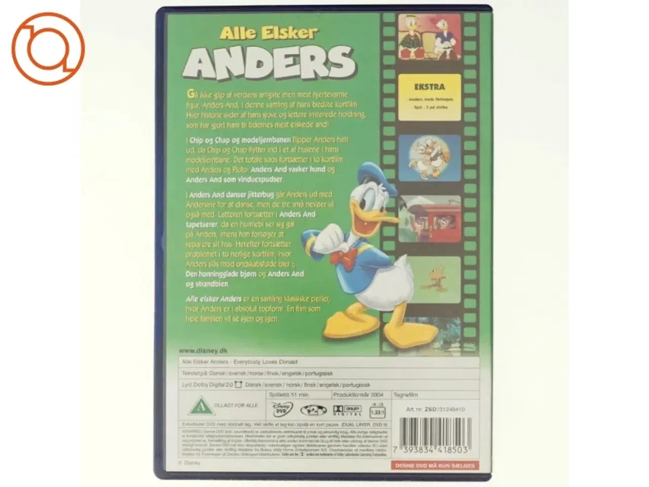 Billede 3 - Alle elsker Anders fra Walt Disney