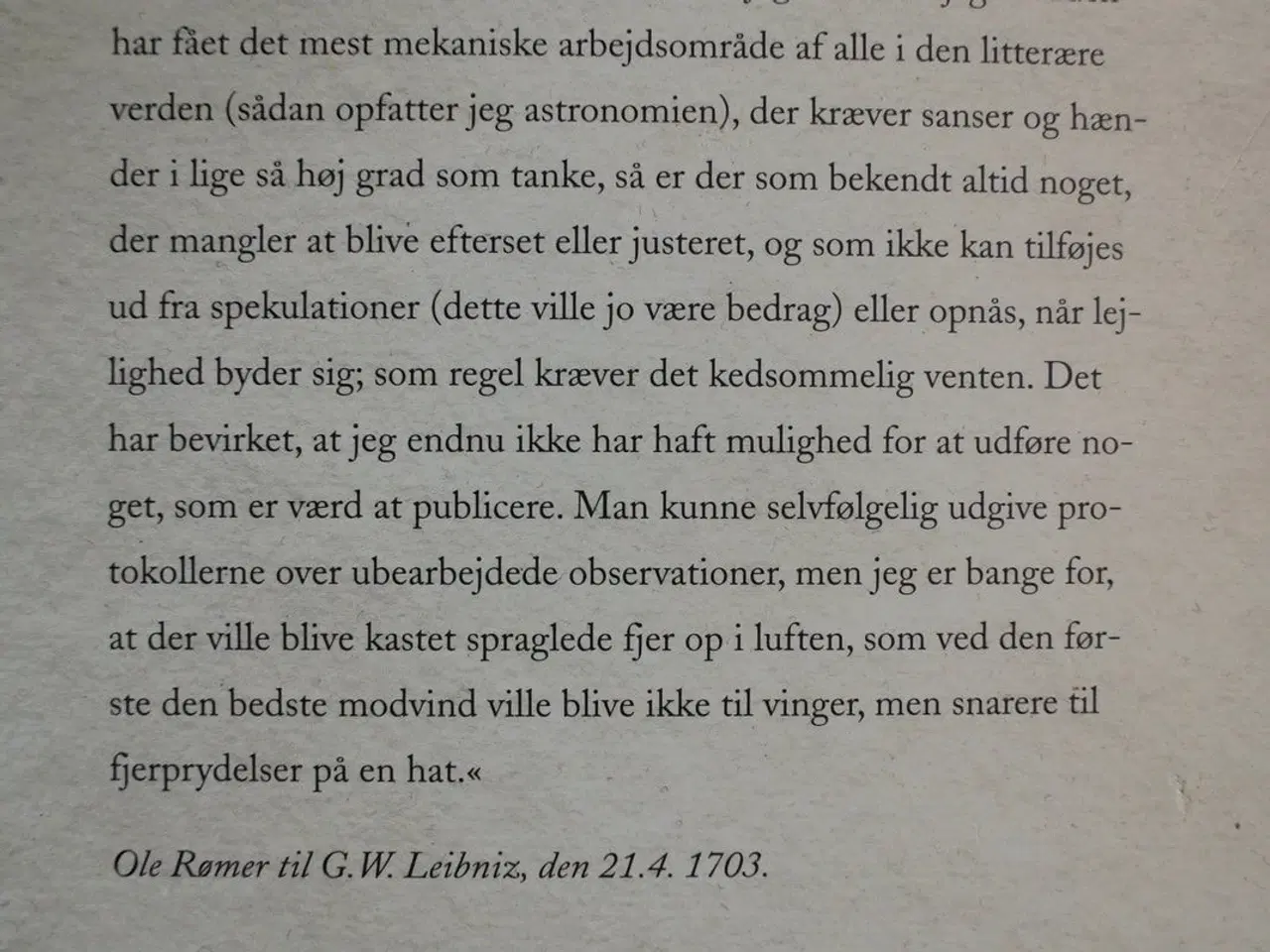 Billede 3 - ole rømer - korrespondance og afhandlinger samt et