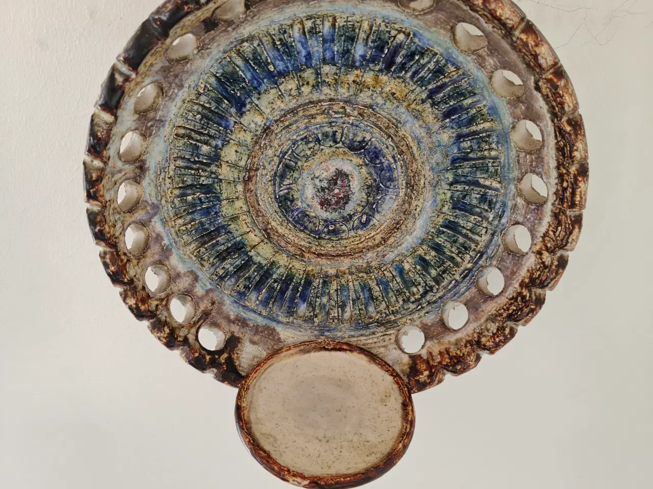 Billede 2 - Flot væglysestage af Jette Hellerøe