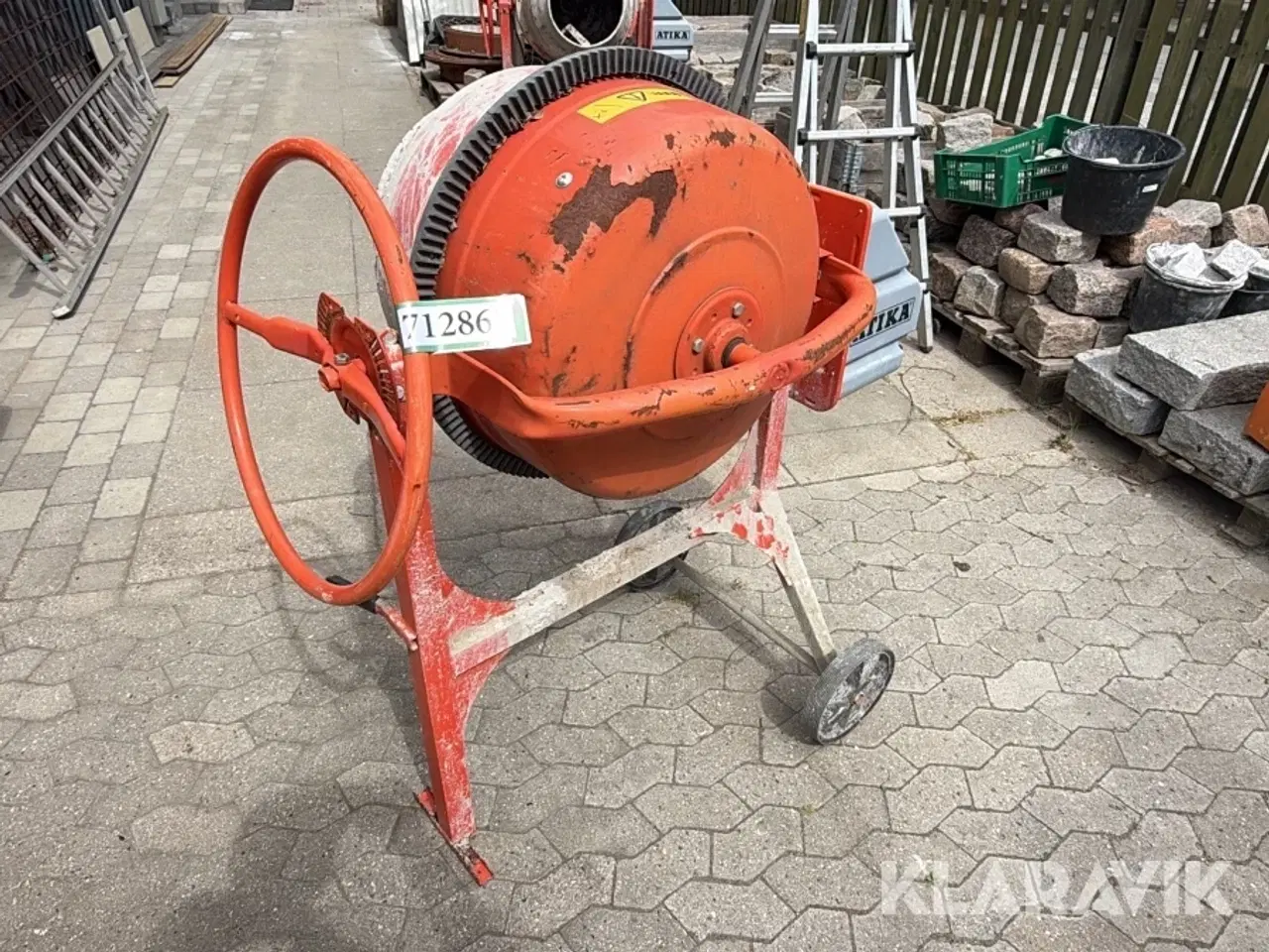 Billede 5 - Betonblander ATIKA Profi 145 S 145 liter