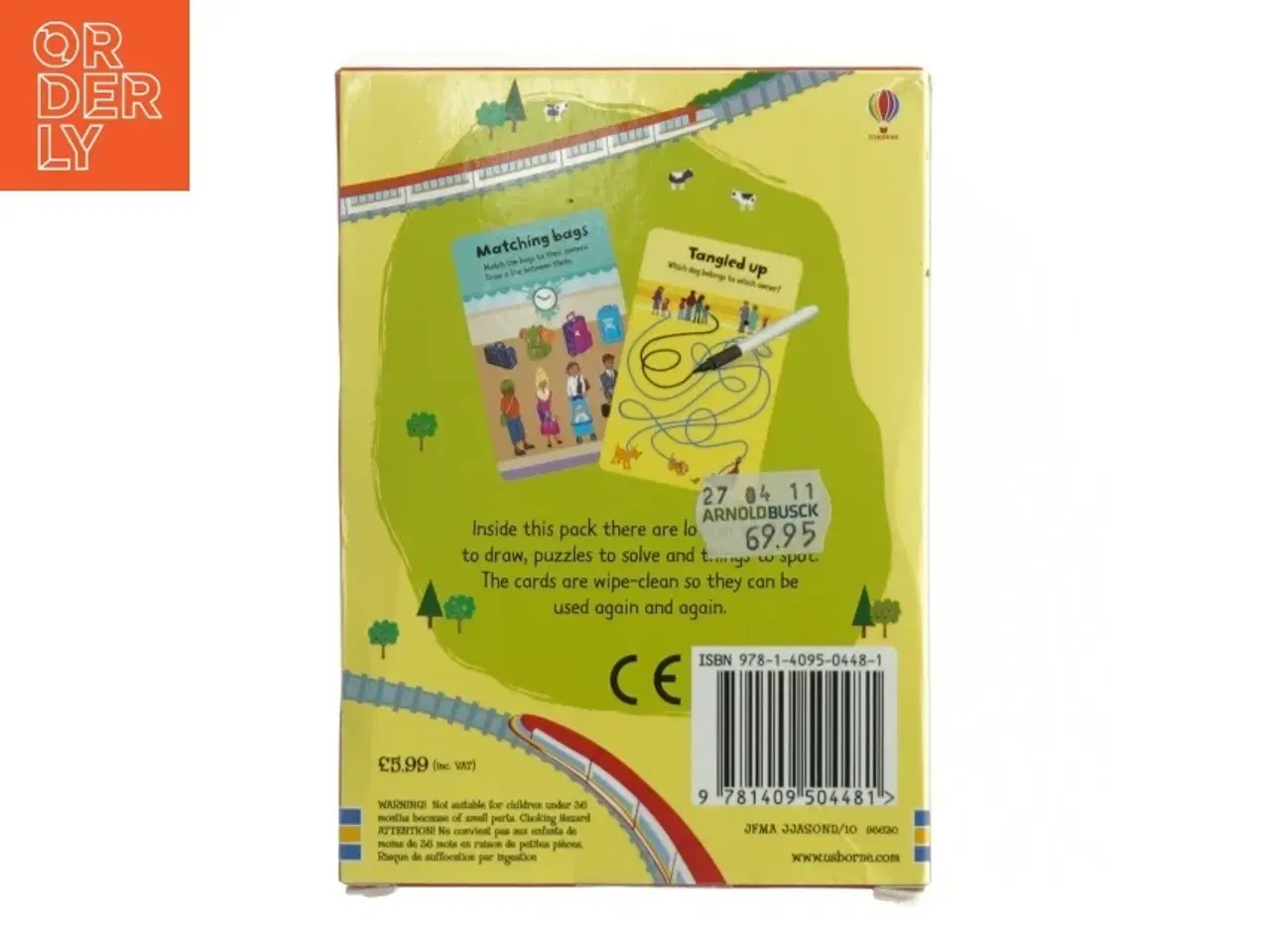 Billede 4 - &#39;100 things for little children to do on a train&#39; fra Usborne Activity (str. 16 x 11,5 cm)