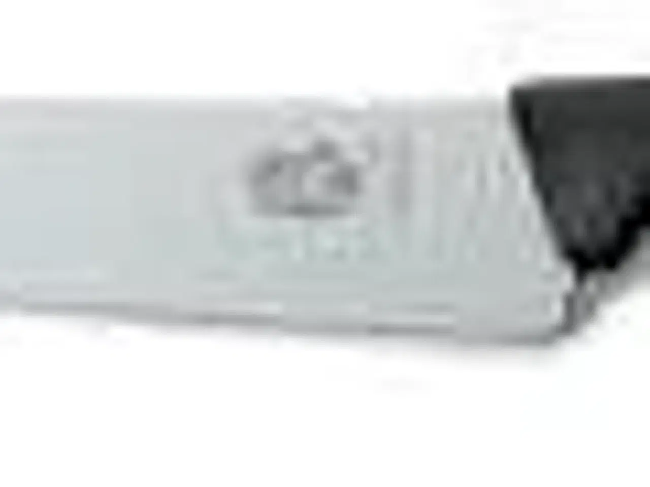 Billede 1 - 2 stk. Kokkekniv Victorinox 190 mm sort m/bølgeskær