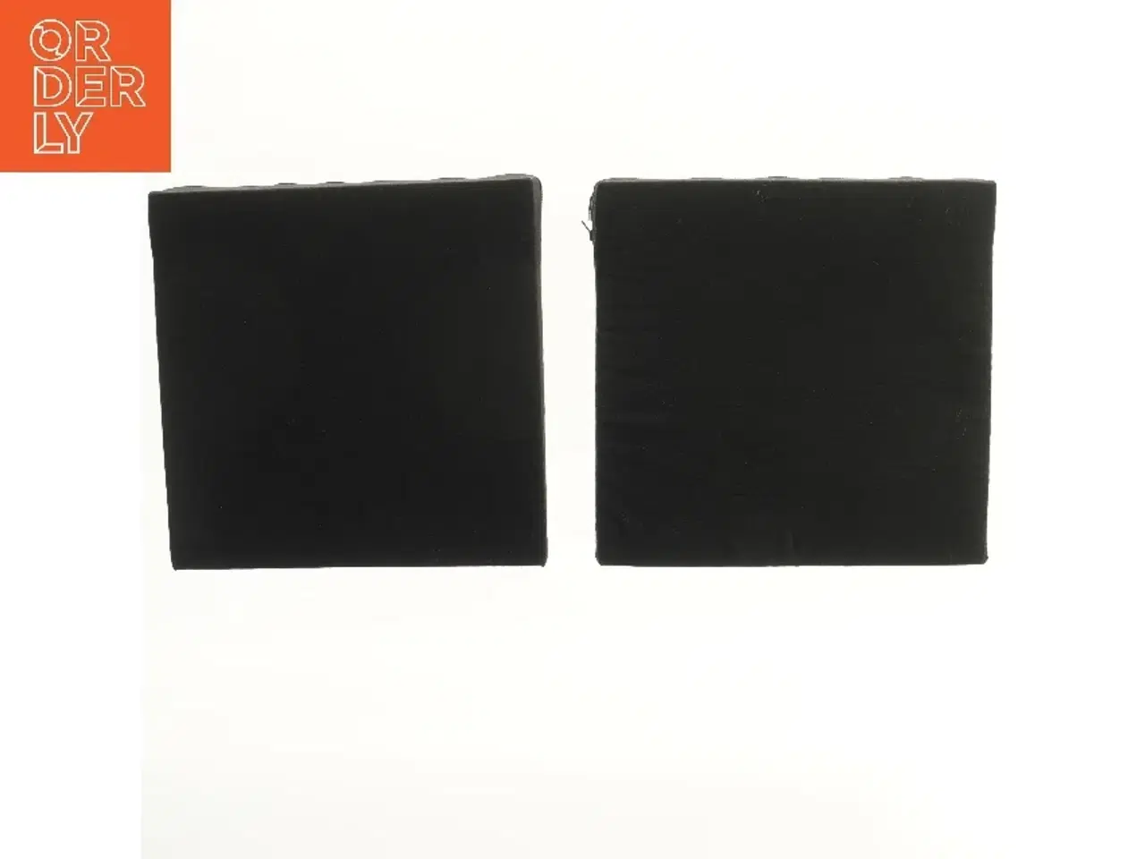 Billede 1 - Sorte sædehynder fra Rehaforum Medical (str. 2 styk, 37x36 cm)