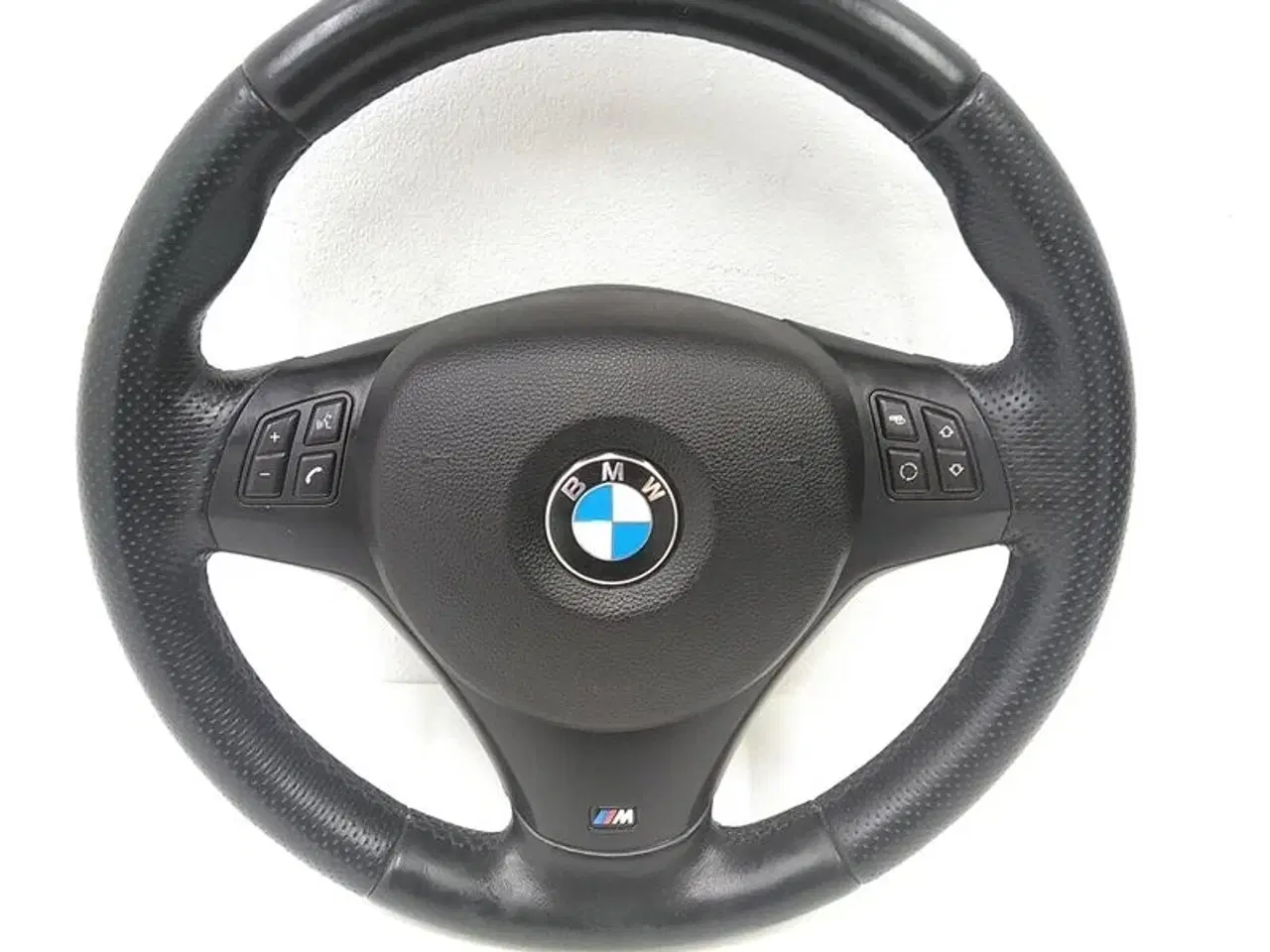 Billede 1 - Sportsrat M-Technic læder airbag K24392 BMW E87 E90 E91 E92 E93 E81 E82 E87LCI E88 E90LCI E91LCI X1 (E84) E92LCI E93LCI