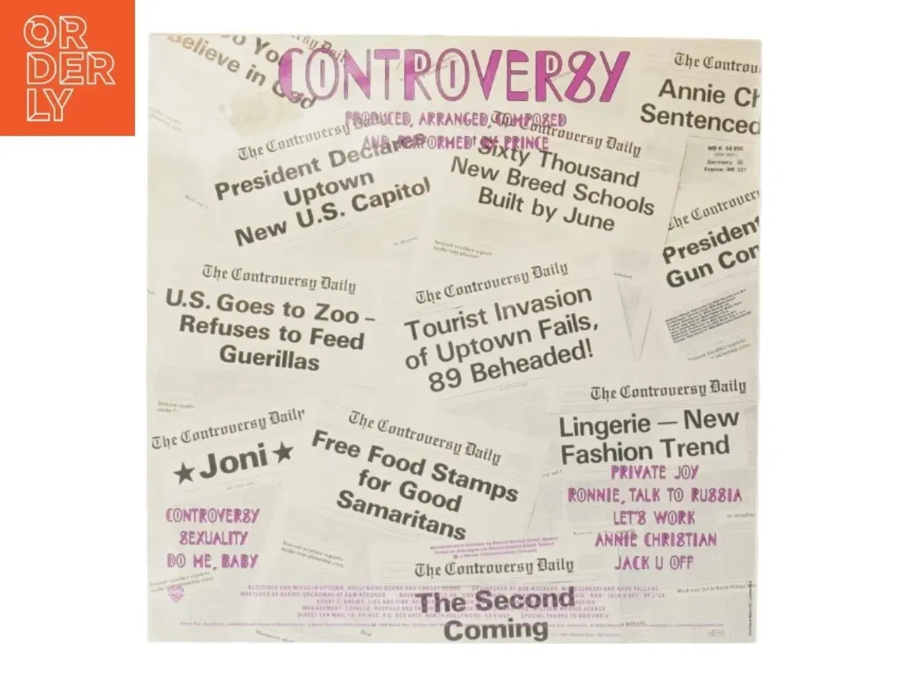 Billede 3 - Prince 'Controversy' vinyl LP