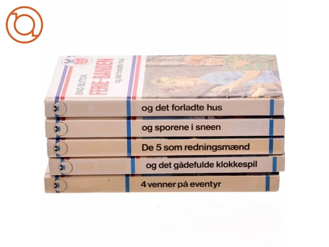 Billede 4 - 5 bøger: FERIEBANDEN OG DE FEM AF ENID BLYTON