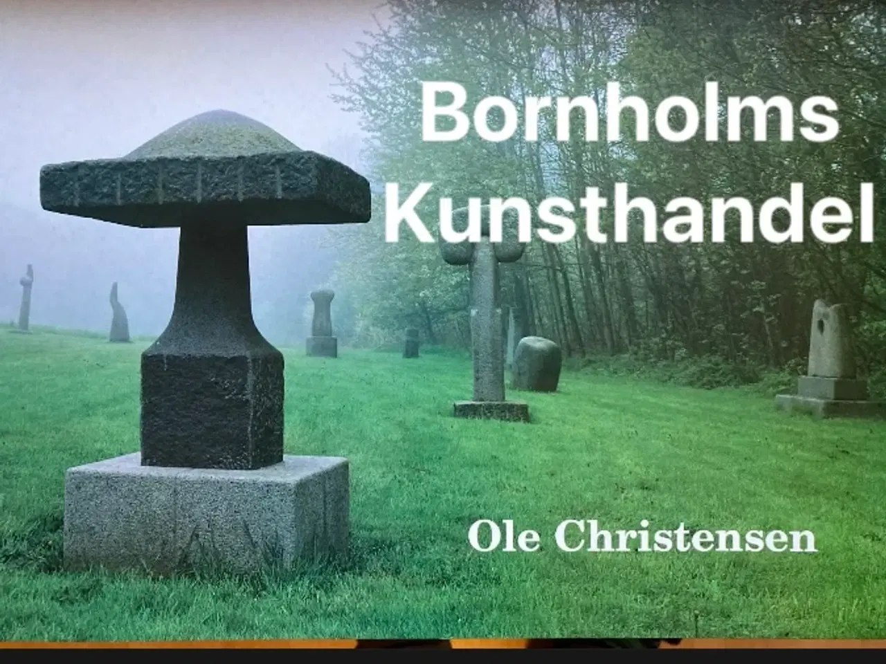 Billede 1 - Hæfte om billedhugger Ole christensen