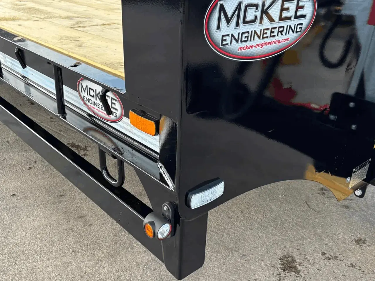 Billede 3 - McKee 21T LL Maskintransportvogn
