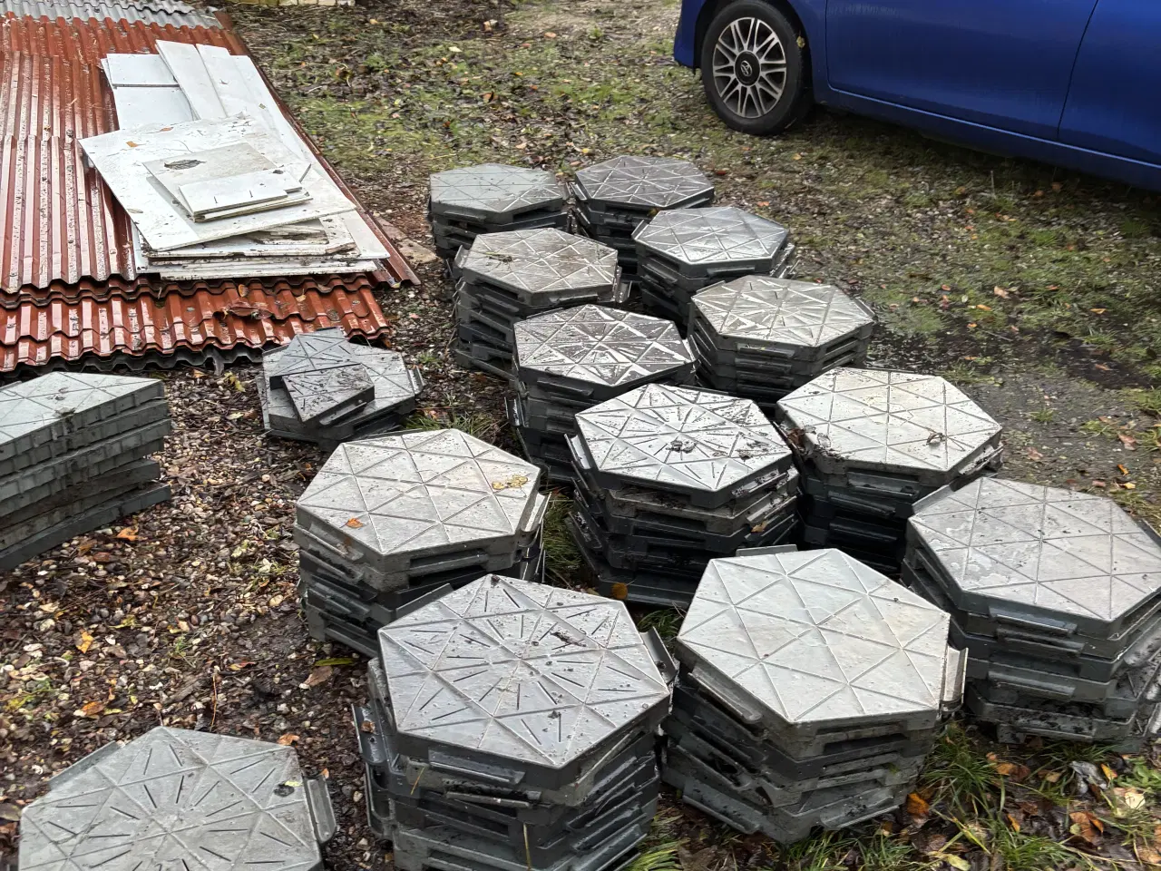 Billede 1 - Gulv til forteltet 