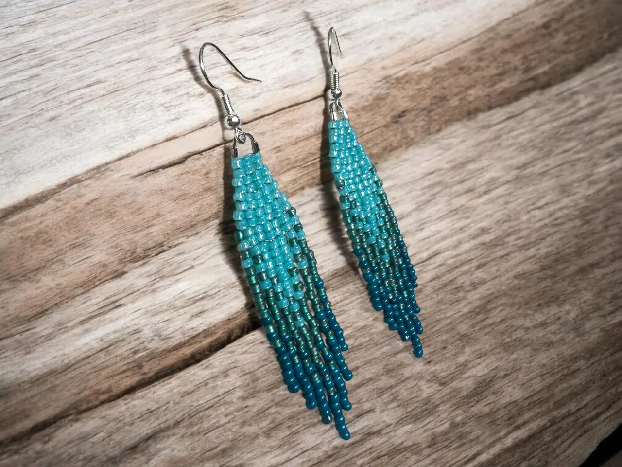 Billede 2 - Grønlandske perle øreringe