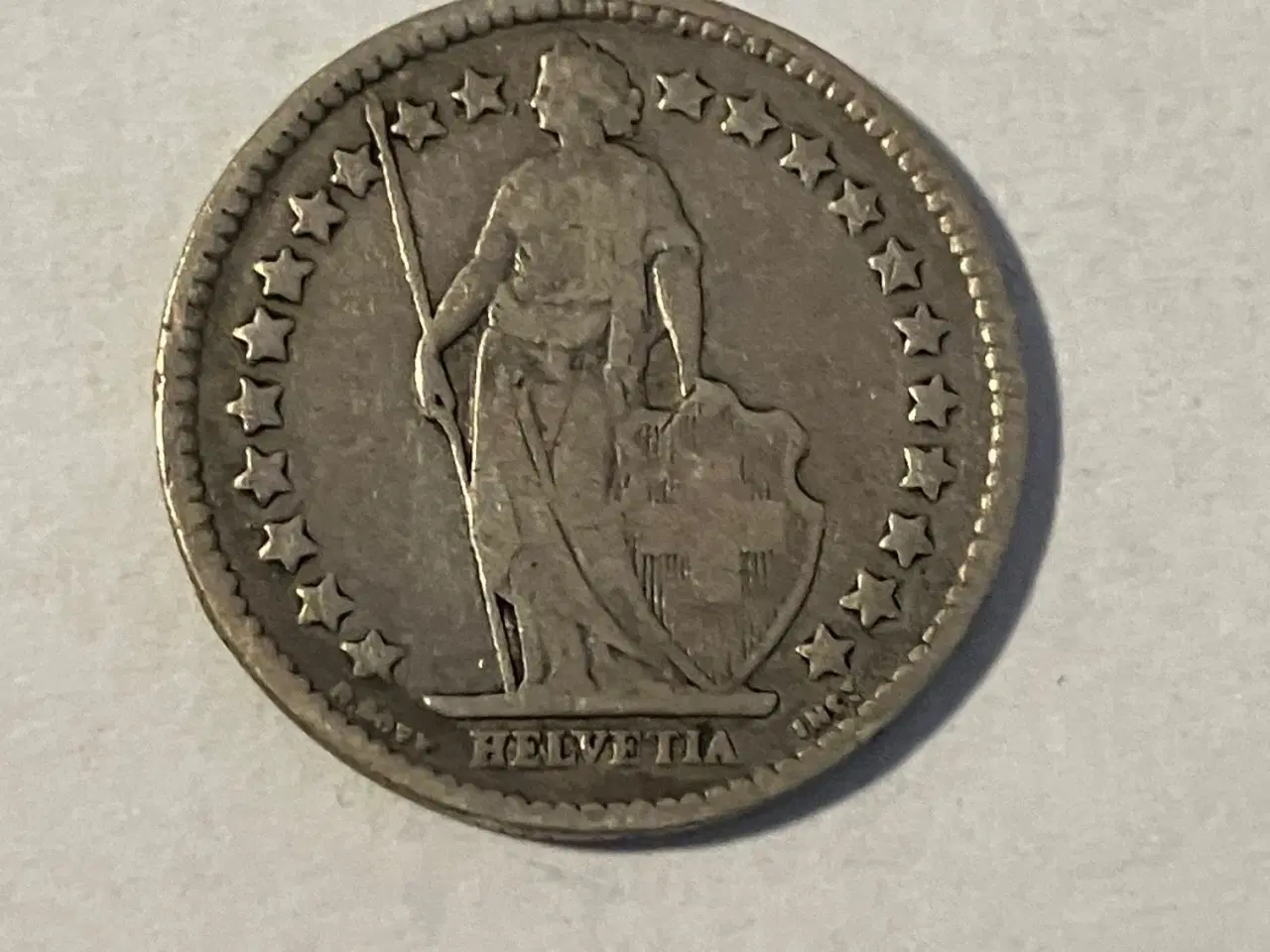 Billede 2 - 1/2 Franc 1909 Switzerland