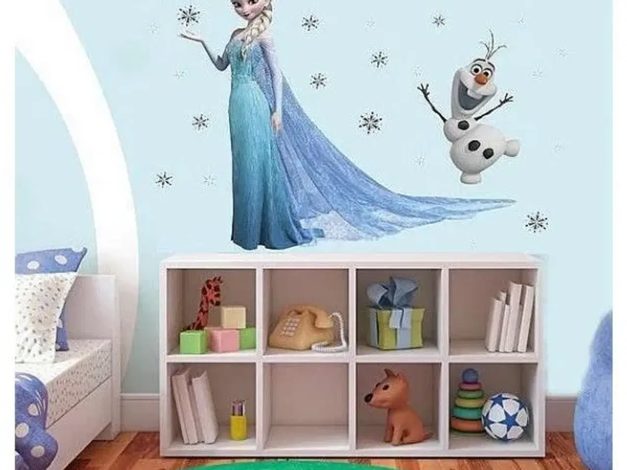 Billede 2 - Frost wallstickers wallsticker med Elsa & Olu