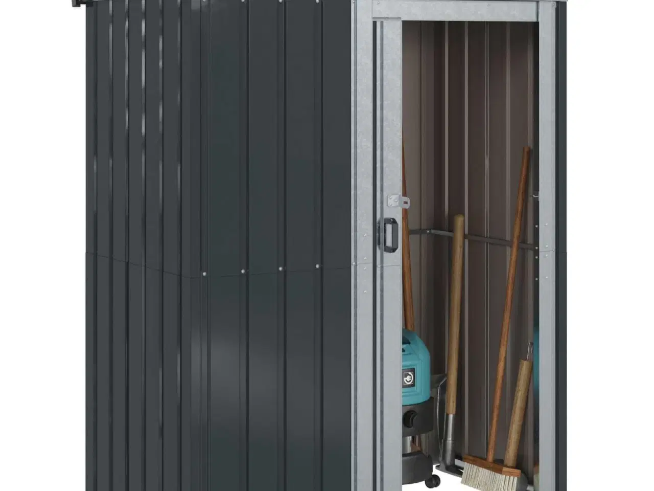 Billede 3 - Haveskure Antracit 137 x 81 x 180 cm Metal