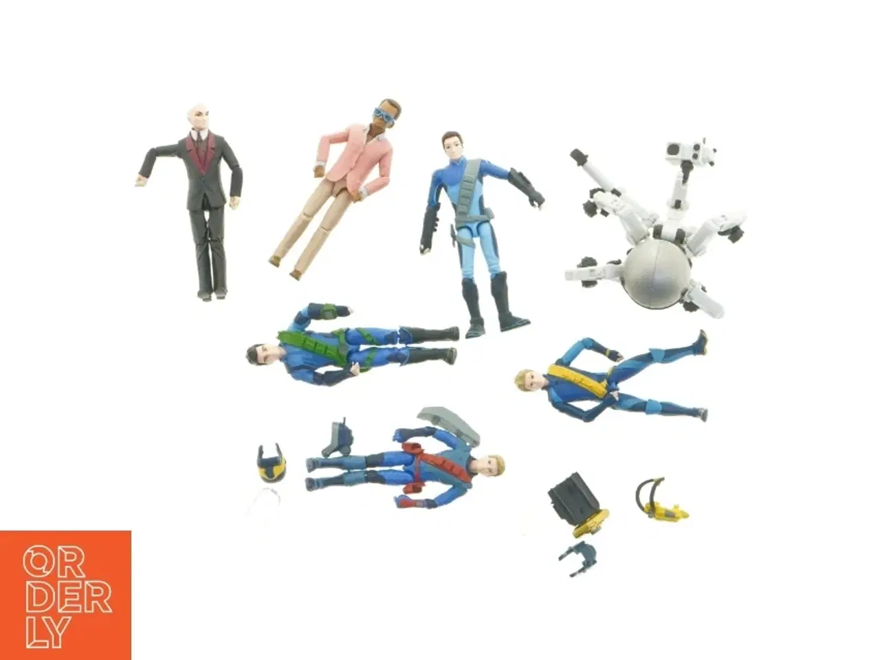 Billede 1 - Samling af actionfigurer (str. Figur, 10 cm)