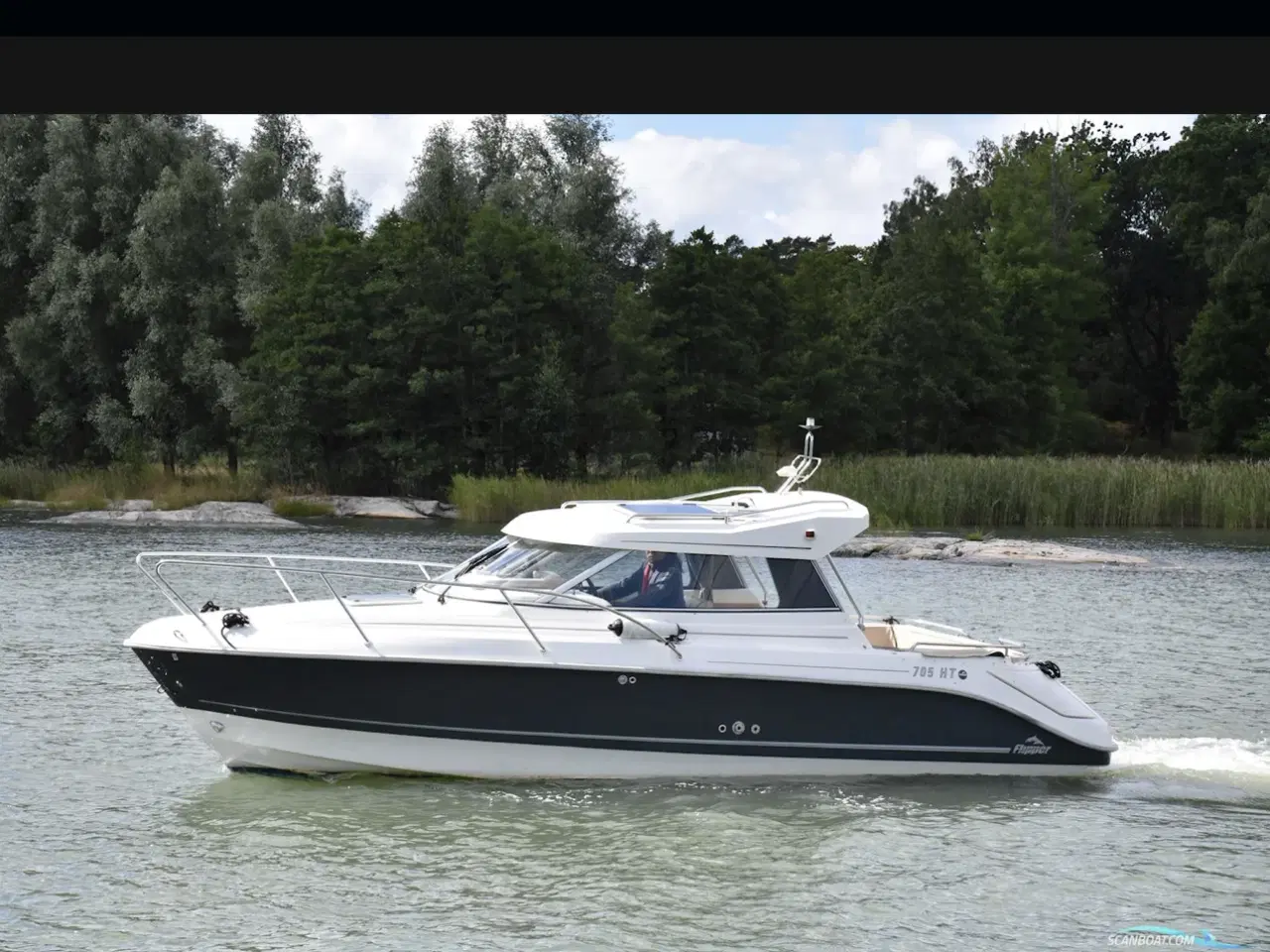 Billede 1 - Flipper 705 HT, Volvo Penta D3, Diesel 281 timer