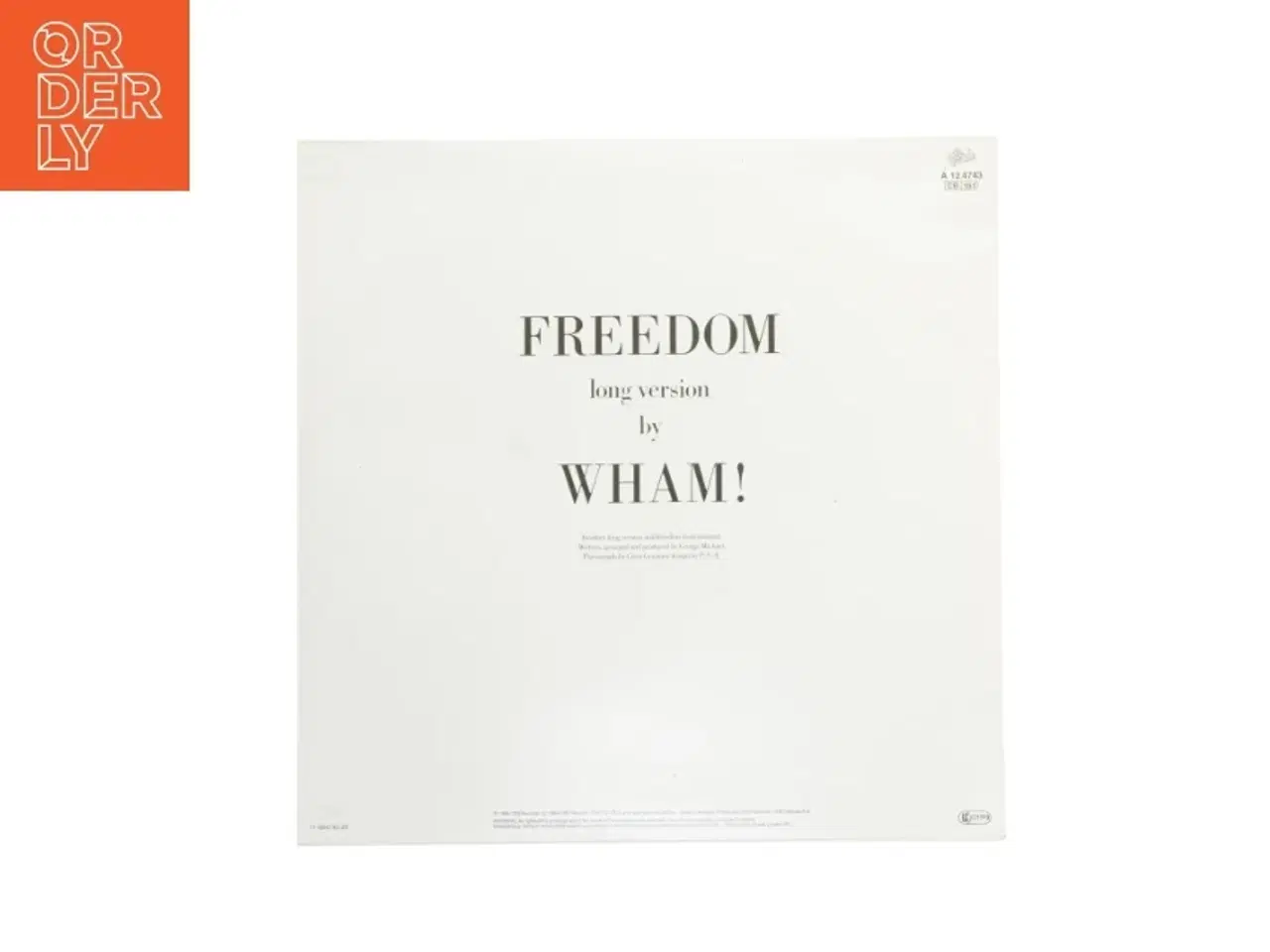 Billede 2 - Wham! - Freedom Maxi Single Vinyl