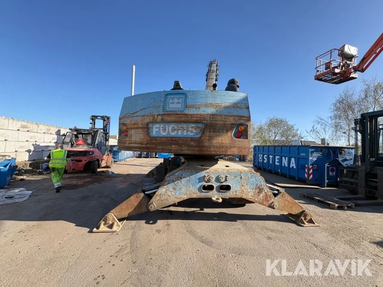 Billede 5 - Materialehåndteringsmaskine Terex Fuchs MHL 360