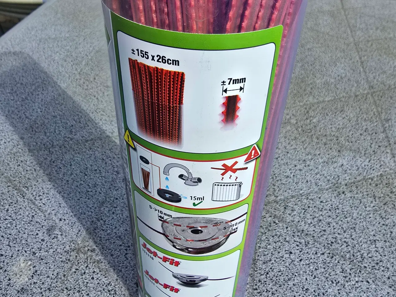 Billede 4 - Trimmerhoved +Oregon Techni-blade